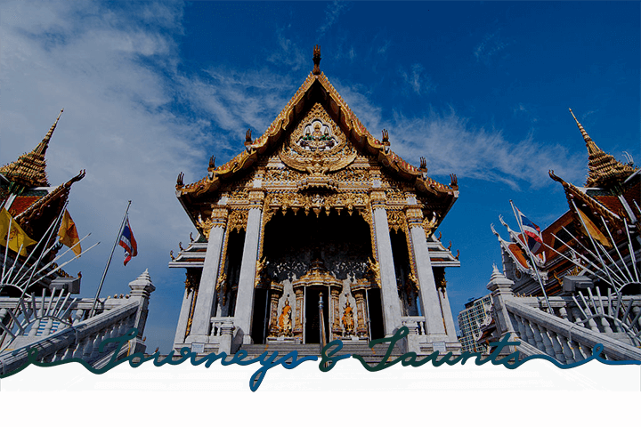 Wat Hua Lamphong temple in Bangkok Thailand