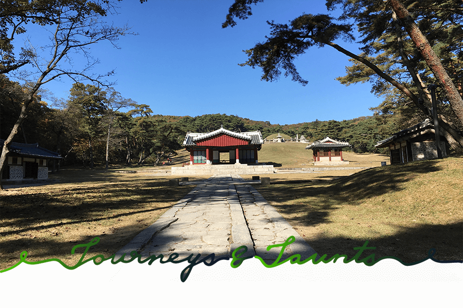 The Royal tomb of King Sejong the Great at Yoengneung in South Korea